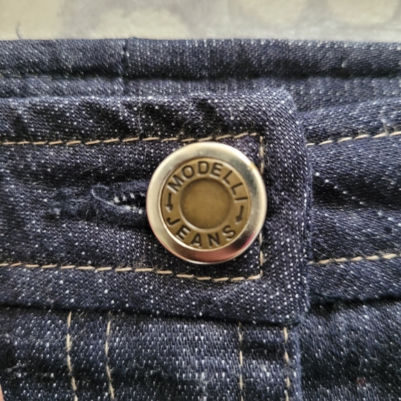 Modelli Dark blue denim skirt, Size 7 - Picture 4 of 9